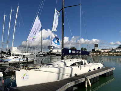 Kurun, a JPK 10.10 sailboat at La Trinité-sur-Mer, France
