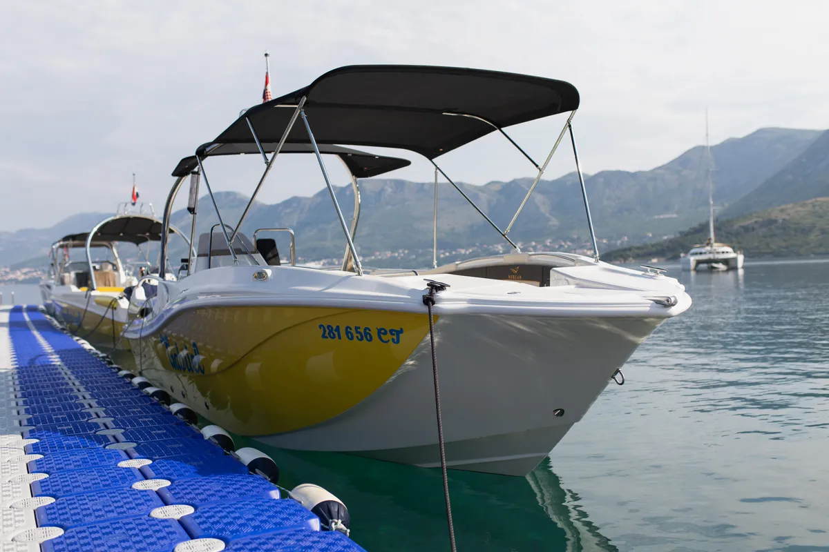 Exterior view of Comfort, a Gulet Motorboat motorboat at Dubrovnik, Croatia