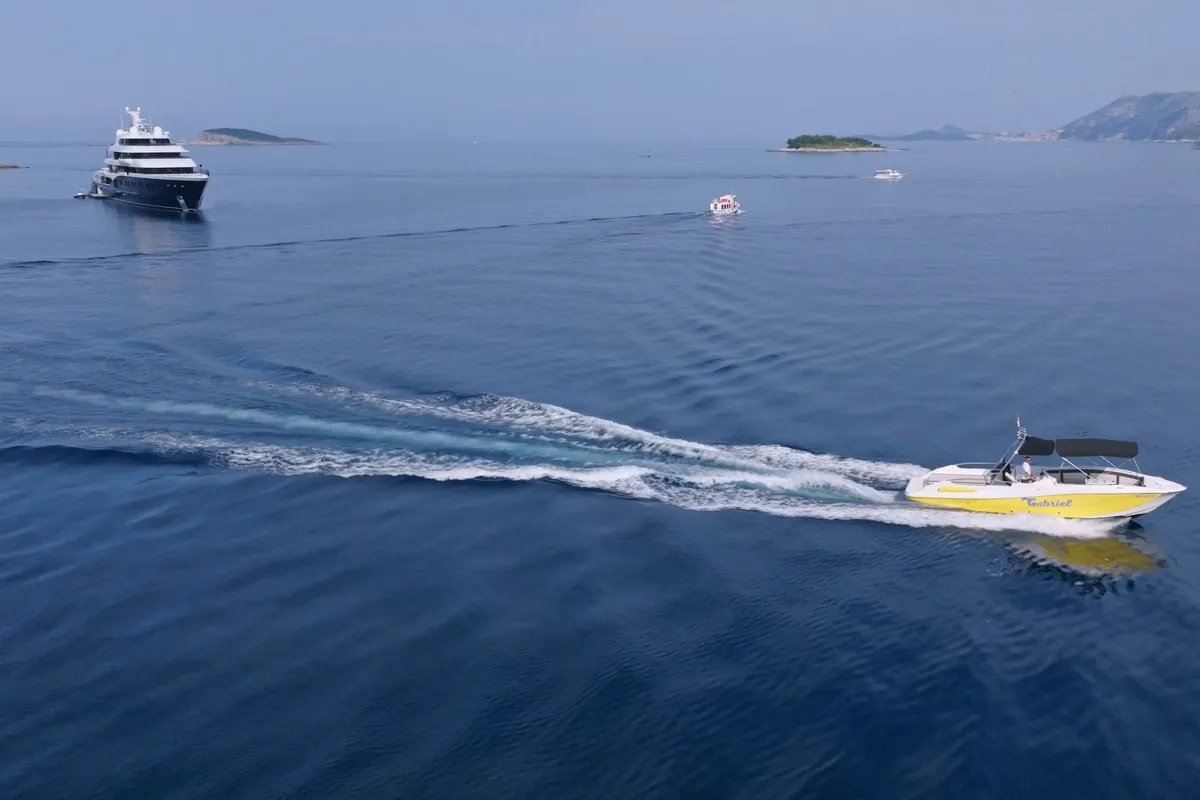 Exterior view of Comfort, a Gulet Motorboat motorboat at Dubrovnik, Croatia