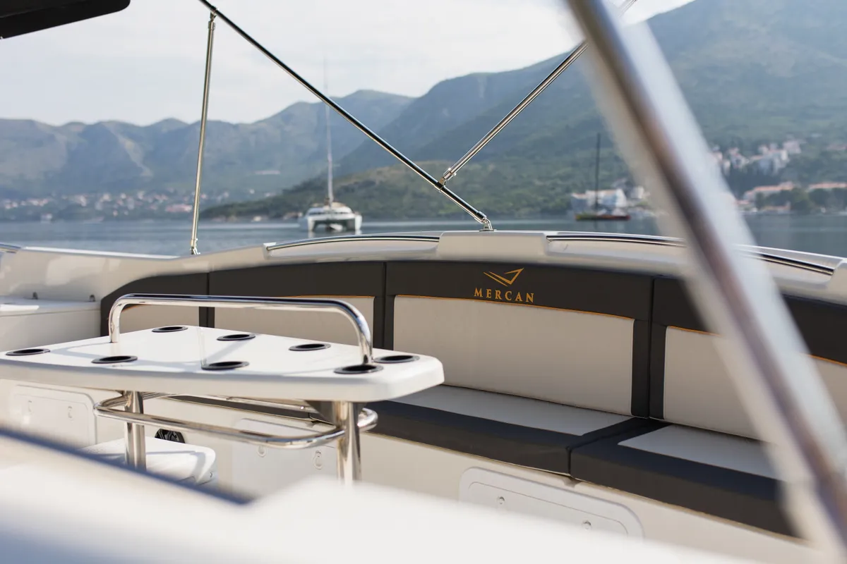 Deck of Comfort, a Gulet Motorboat motorboat at Dubrovnik, Croatia