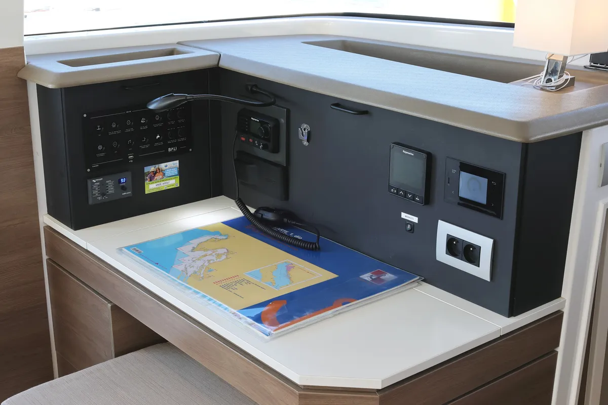 Air Space, a Bali 4.2 catamaran at Grad Vodice, Croatia