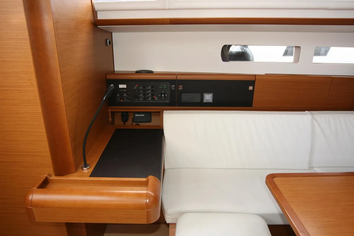 Galley of Horizon, a Jeanneau Sun Odyssey 479 sailboat at Palma de Mallorca, Spain