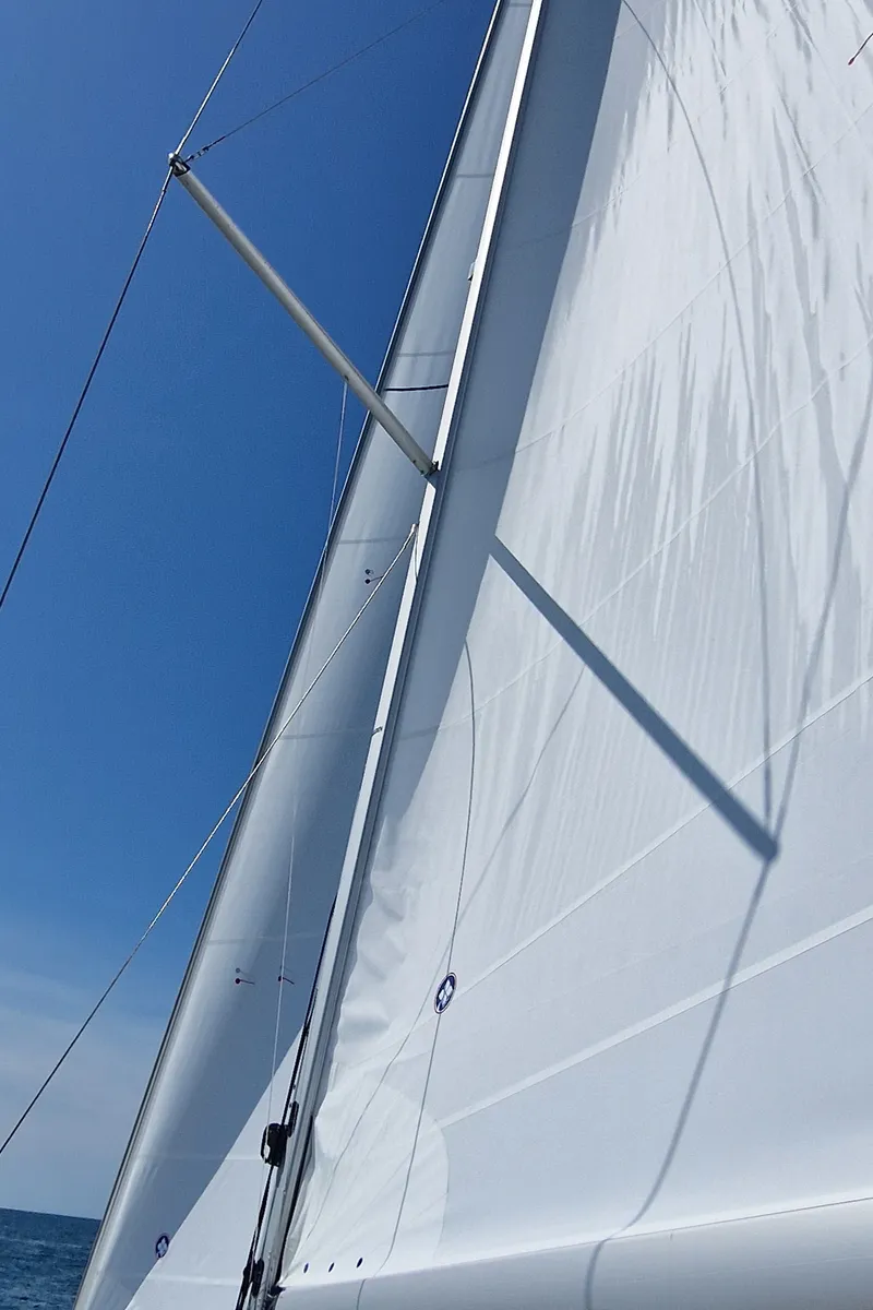 Exterior view of Princess Anja, a Jeanneau Sun Odyssey 380 sailboat at Grad Pula, Croatia