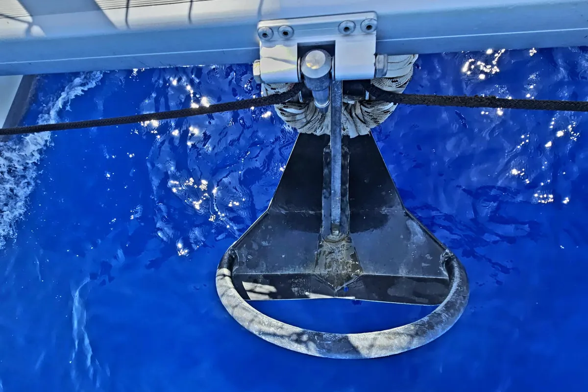 Emoseaon, a Lagoon 450 F catamaran at Municipal Unit of Lefkada, Greece