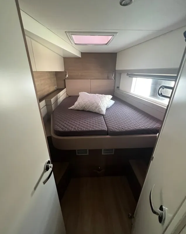 Cabin on Blue Diamond, a Bali 4.4 catamaran at Municipal Unit of Lefkada, Greece