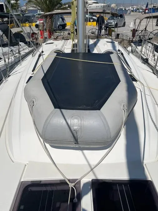 Prince John, a Bavaria Cruiser 51 sailboat at Kos, Greece