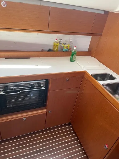 Prince John, a Bavaria Cruiser 51 sailboat at Kos, Greece