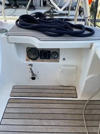 Prince John, a Bavaria Cruiser 51 sailboat at Kos, Greece