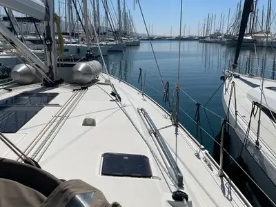 Prince John, a Bavaria Cruiser 51 sailboat at Kos, Greece