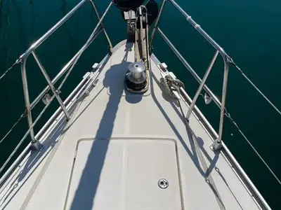 Prince John, a Bavaria Cruiser 51 sailboat at Kos, Greece