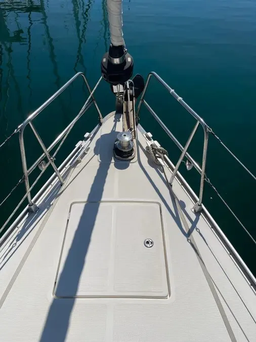 Prince John, a Bavaria Cruiser 51 sailboat at Kos, Greece