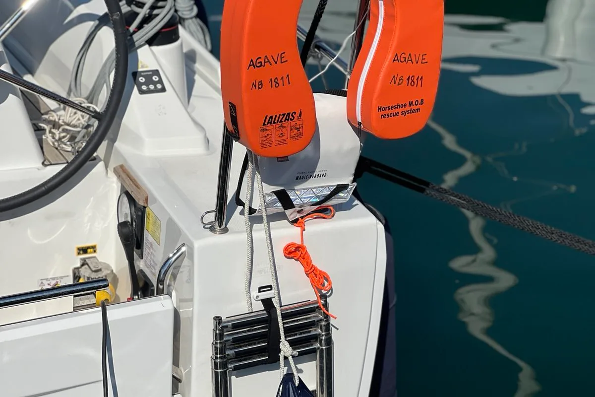 Agavi, a Beneteau Oceanis 30.1 sailboat at Volos, Greece