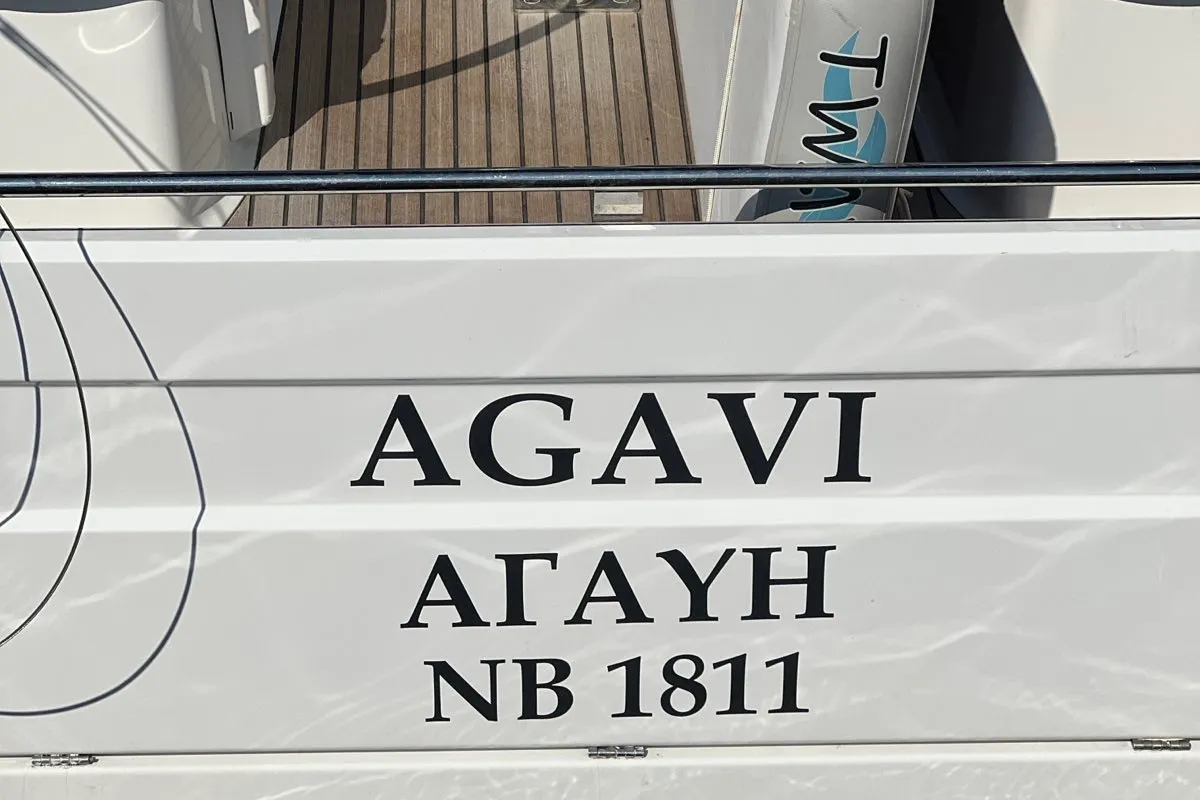 Agavi, a Beneteau Oceanis 30.1 sailboat at Volos, Greece
