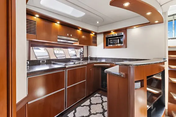 Galley of Parr T On, a Sea Ray 60 Sundancer motorboat at Stock Island, United States