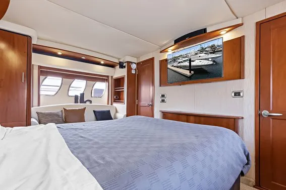 Cabin on Parr T On, a Sea Ray 60 Sundancer motorboat at Stock Island, United States