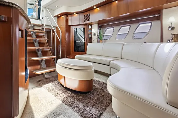 Salon of Parr T On, a Sea Ray 60 Sundancer motorboat at Stock Island, United States