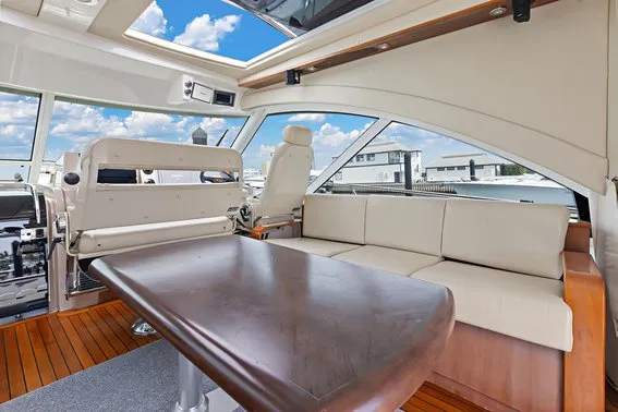 Salon of Parr T On, a Sea Ray 60 Sundancer motorboat at Stock Island, United States