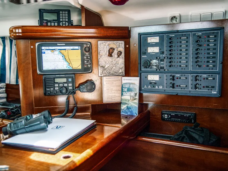 Vori, a Beneteau Oceanis 473 sailboat at Athens, Greece