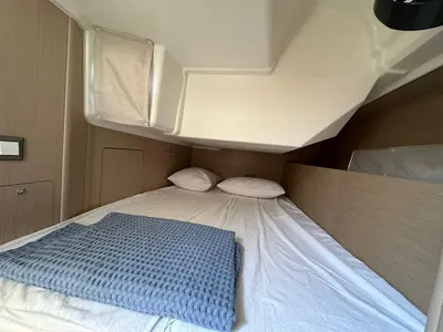 Cabin on Monterey, a Beneteau Oceanis 40.1 sailboat at Municipal Unit of Lefkada, Greece