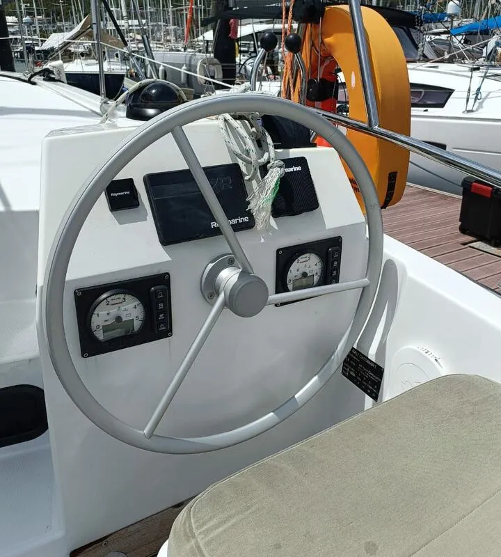 Poucette, a Bali Catsmart catamaran at Le Marin, France
