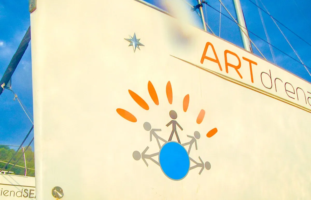 Exterior view of Artdrenalin, a Jeanneau Sun Odyssey 479 sailboat at Municipal Unit of Lefkada, Greece