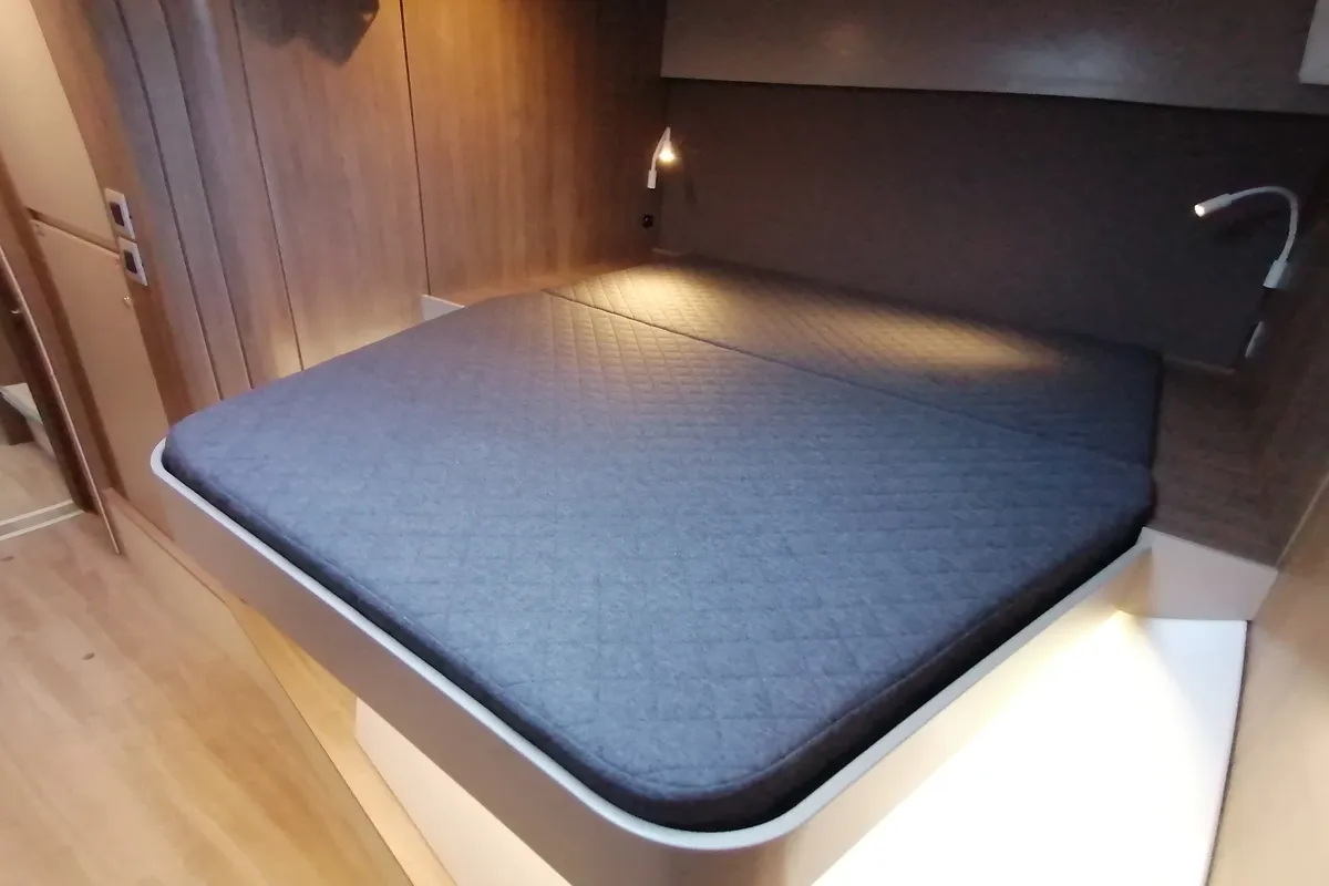 Cabin on Sunny, a Bali Catspace catamaran at Municipal Unit of Lefkada, Greece