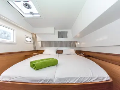 Cabin on Marou, a Lagoon 42 catamaran at Municipal Unit of Lefkada, Greece