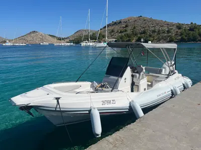 Exterior view of Maltesina, a ZAR 79 Sport Luxury RIB at Općina Sukošan, Croatia