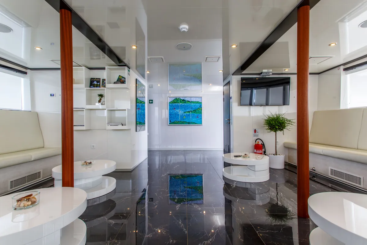 Salon of Ban, a Gulet Luxury Motor Yacht motor yacht at Grad Šibenik, Croatia