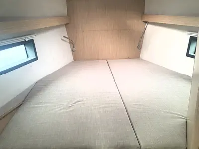 Cabin on CHRISTOS, a Bavaria C42 sailboat at Athens, Greece