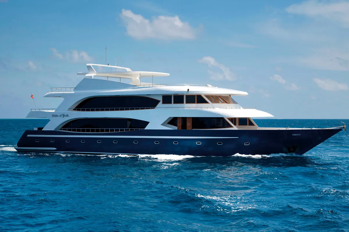 Duke of York, a Motoryacht motor yacht at Malé, Maldives