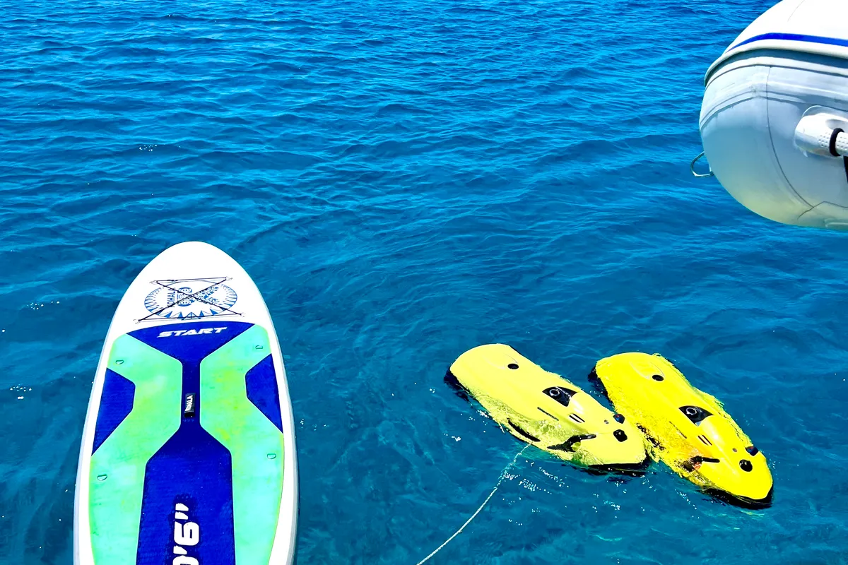 Keysmet, a Bali 4.6 catamaran at Agios Stefanos, Greece