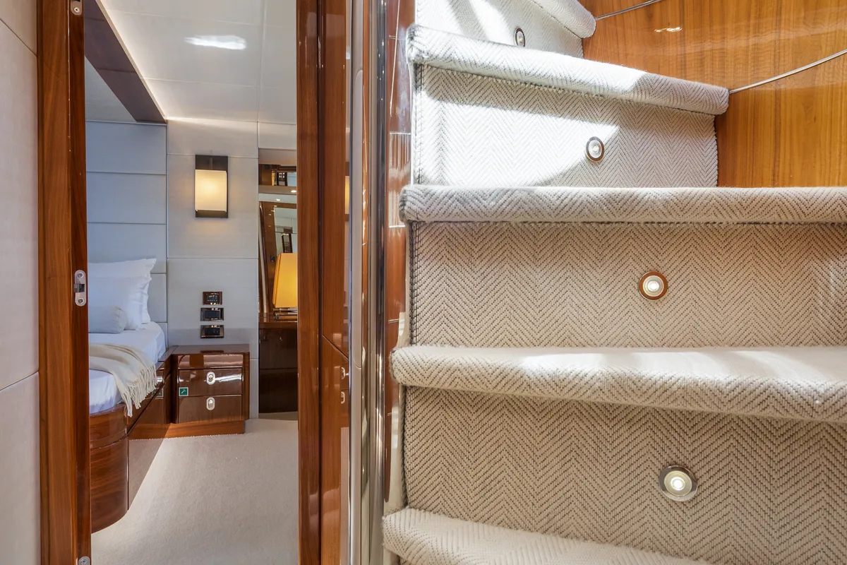 Opal Adriatic, a Sunseeker 75 motor yacht at Seget Donji, Croatia