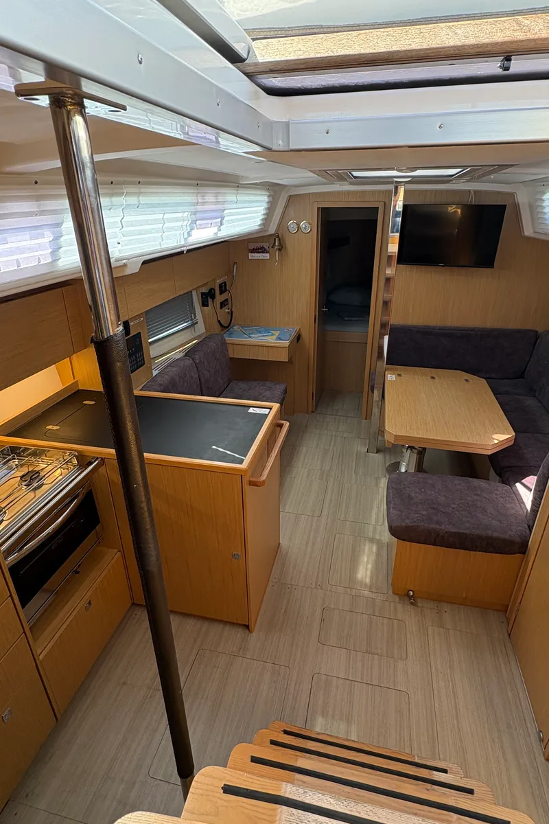 Ohana, a Bavaria C38 sailboat at Punat, Croatia