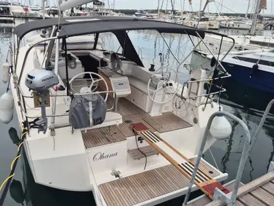 Ohana, a Bavaria C38 sailboat at Punat, Croatia