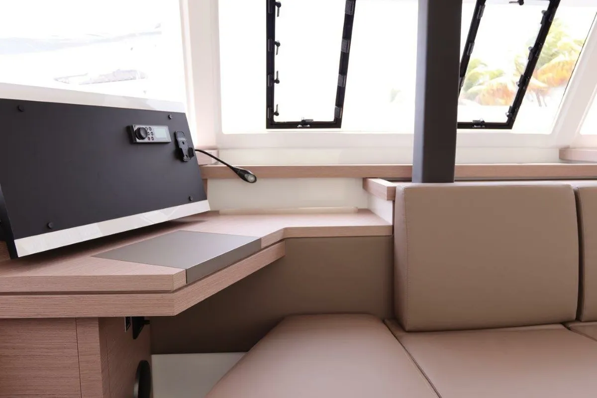 Idle Time, a Fountaine Pajot Astrea 42 catamaran at Road Town, British Virgin Islands