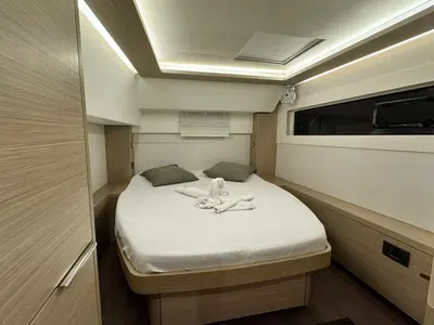 Cabin on Karukera, a Lagoon 42 catamaran at Pointe-à-Pitre, France