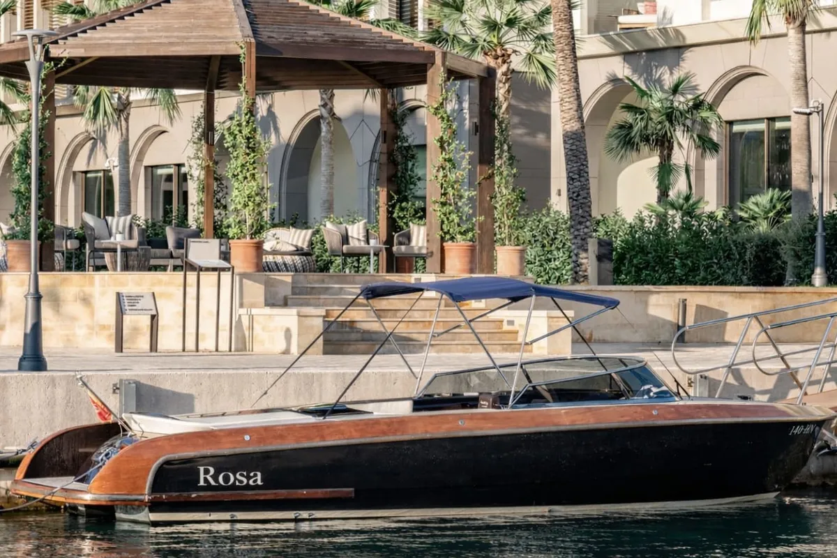 Exterior view of Rosa, a Gulet Motorboat motorboat at Herceg Novi, Montenegro
