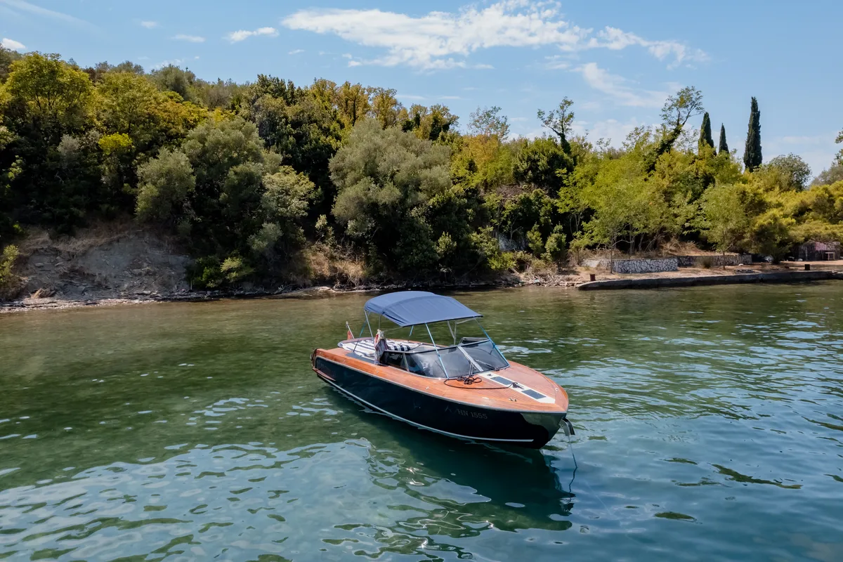 Exterior view of Rosa, a Gulet Motorboat motorboat at Herceg Novi, Montenegro