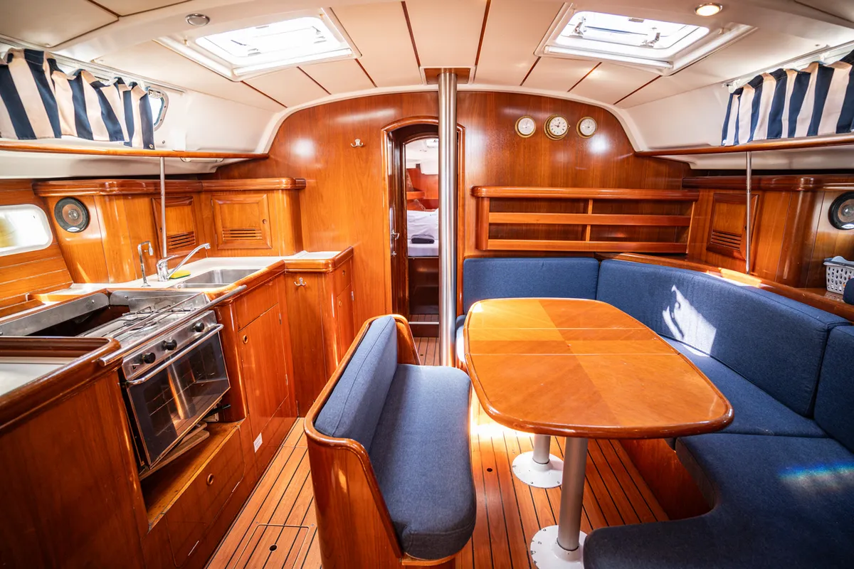 Hypo, a Beneteau Oceanis Clipper 411 sailboat at Pirovac, Croatia