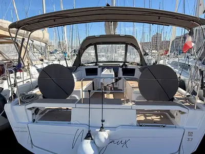 Margaux, a Dufour 37 sailboat at Marseille, France
