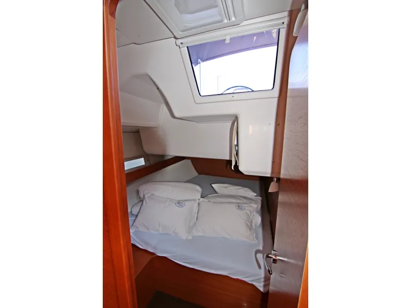 Cabin on Lola, a Dufour 460 GL sailboat at Sukošan, Croatia