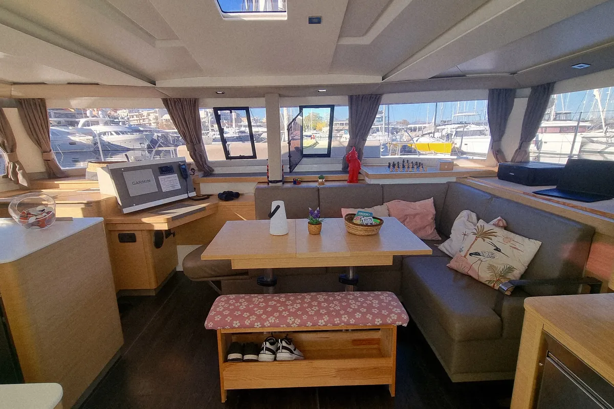 Seaview, a Fountaine Pajot Astrea 42 catamaran at Marseille, France