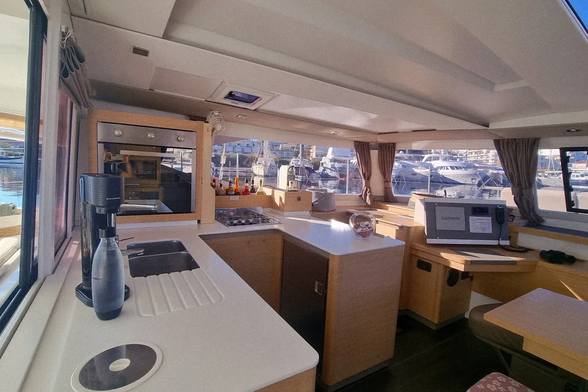 Seaview, a Fountaine Pajot Astrea 42 catamaran at Marseille, France