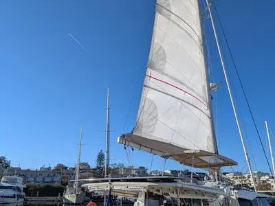Seaview, a Fountaine Pajot Astrea 42 catamaran at Marseille, France