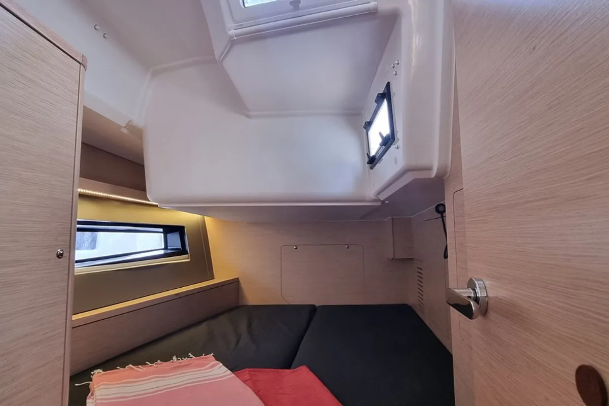 Cabin on Gassillage, a Dufour 41 sailboat at Vallauris, France