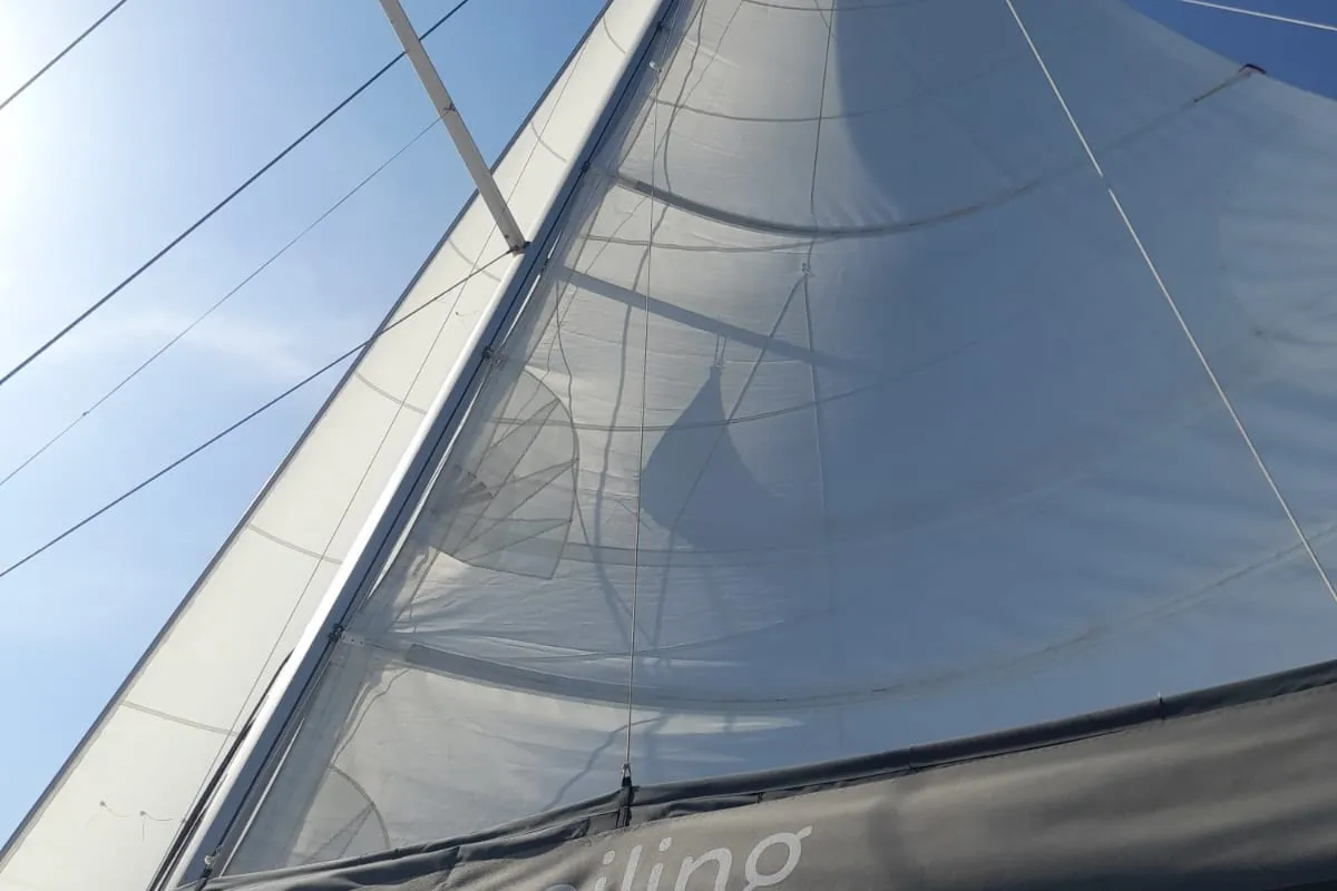 Mersina, a Hanse 418 sailboat at Municipal Unit of Lefkada, Greece