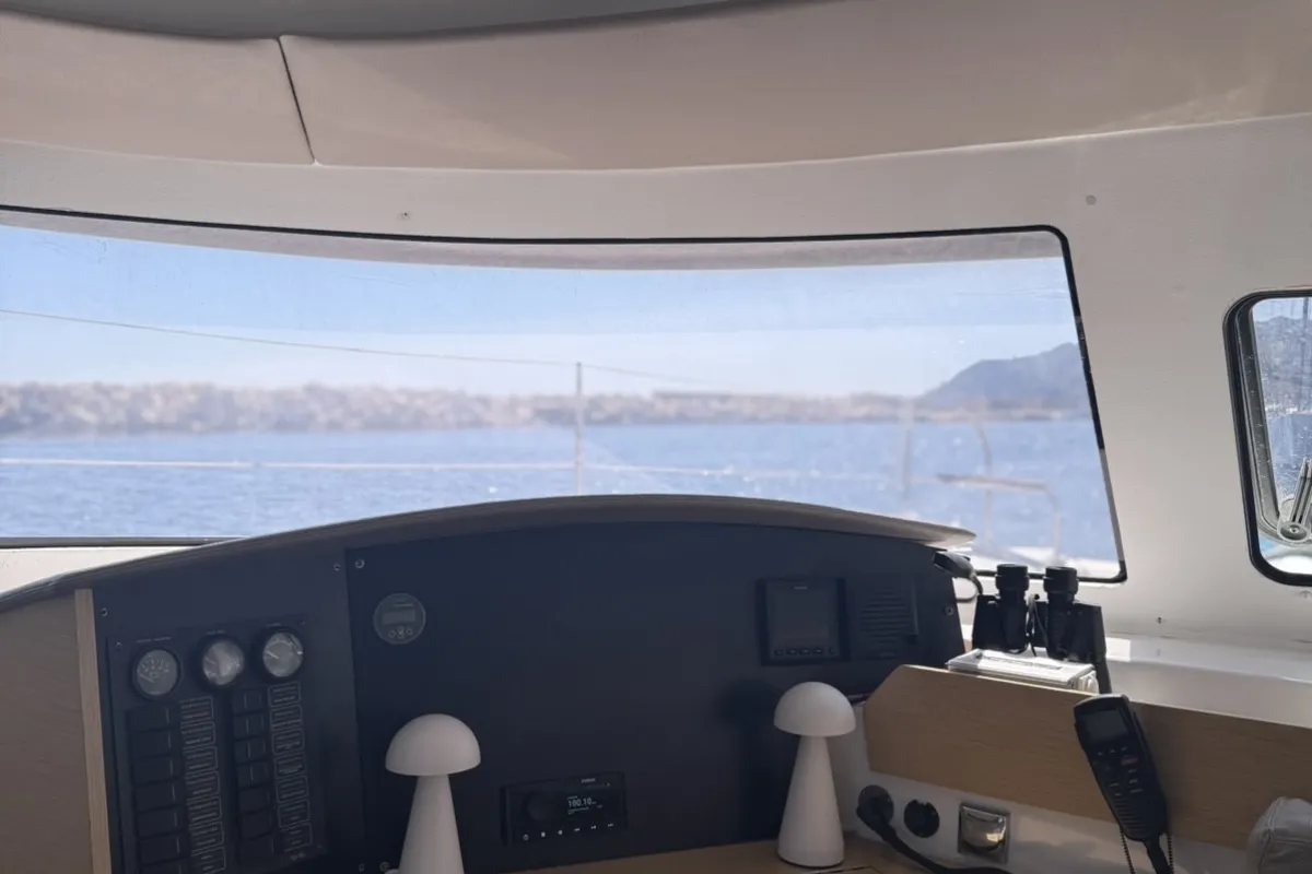 Enjoy the Silence, a Fountaine Pajot Lipari 41 catamaran at Marseille, France