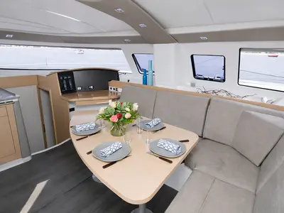 Enjoy the Silence, a Fountaine Pajot Lipari 41 catamaran at Marseille, France