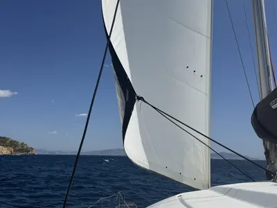 Enjoy the Silence, a Fountaine Pajot Lipari 41 catamaran at Marseille, France